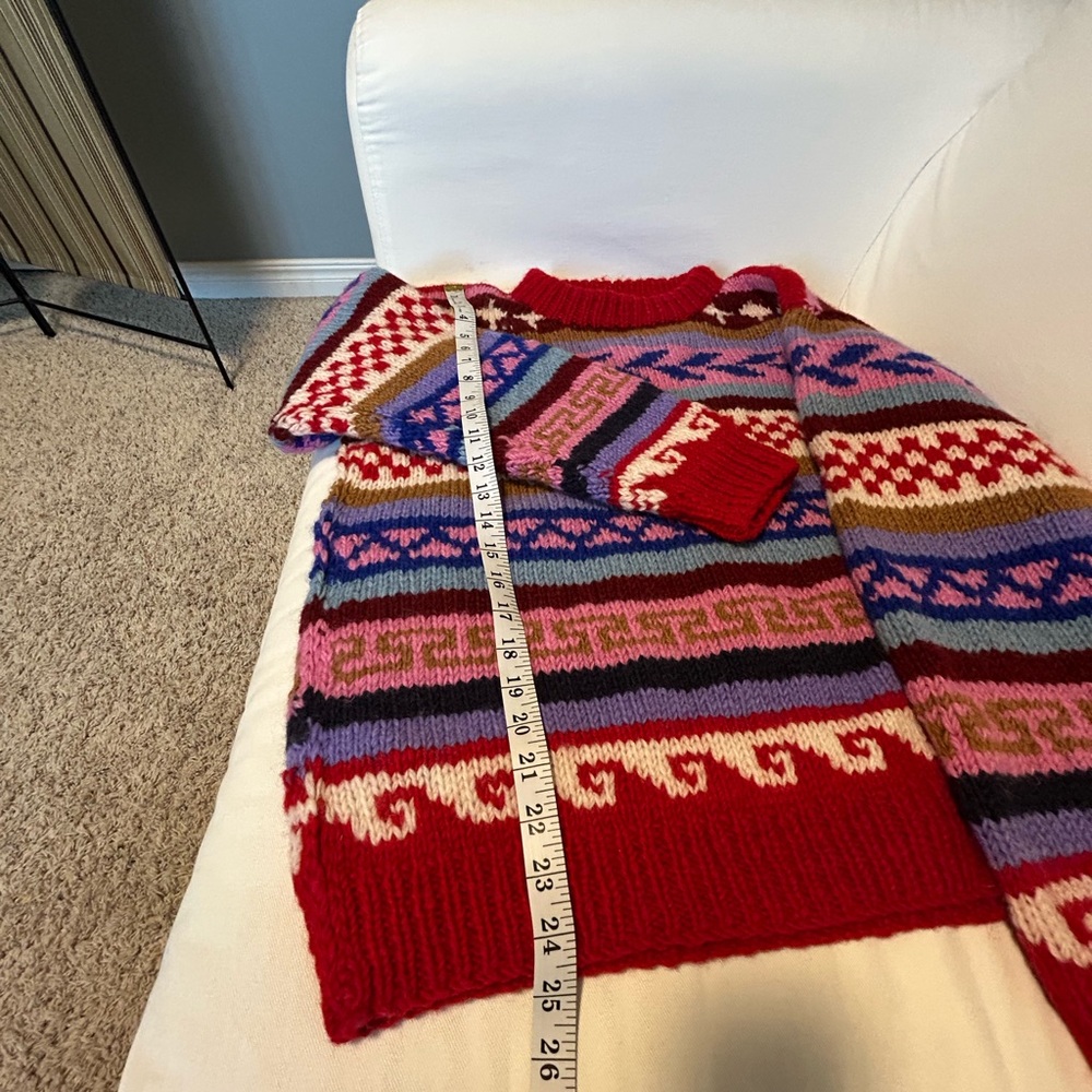 Handmade wool sweater - Picture 16 of 17